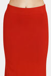 Rosaline All Day Cut And Sew Saree Inskirt - Strawberry Red — thumbnail 5